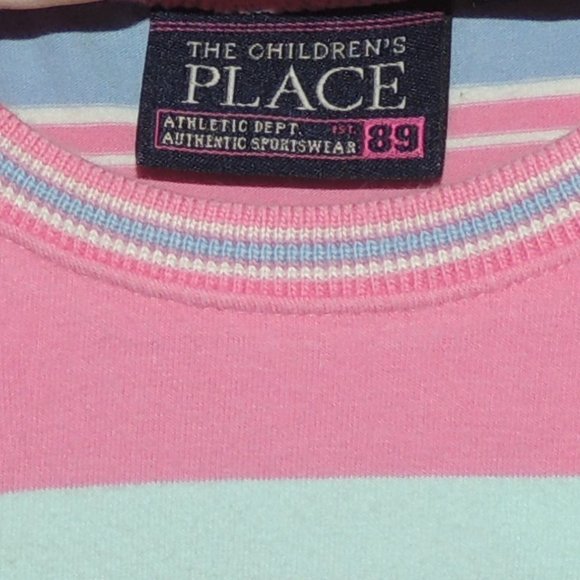 The Children's Place - Girl's Short Sleeve Tee-Shirt Dress - Picture 4 of 4